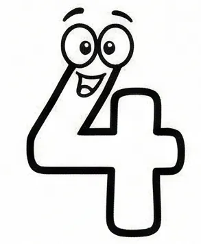 a cartoon character with a cross and a smile.webp